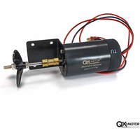 QX_motor 545 / 50T Underwater propeller 12V 16V brush motor for unmanned / nesting trawler/remote control /duck boat