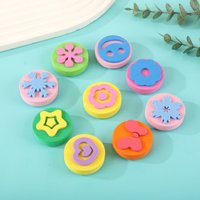 Animal Foam Stamps for Painting, Cute Smile Face Sponge Painting Brushes, DIY Art Craft Drawing Tools for Kids,Educational Toys