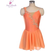 Orange Ballet Costume for Adults and Children, Stage Performance, Cupid Ballet Dress, High Quality Dancewear, 24053