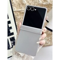 Candy Color Hinge Protective Phone Case for Samsung Galaxy Z Flip 7 6 5 4 3 FE Ultrathin Matte Hard Cover