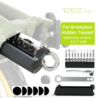 RRSKIT For Brompton Folding Bicycle Hidden Built-in Repair Tool Set Bike Frame Inner Storage Portable Bicycle Repair Wrench Tool