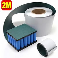 Self-adhesive 18650 Barley Paper Insulation Pads Lithium Battery Pack Adhesive Backing Green Shell Paper Insulated Isolator Pads
