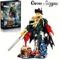1705PCS Deep Sea Captain Building Blocks Famous Movie Models DIY Bricks MOC Technical Assembly Toys Gift for Chidrens