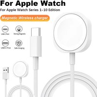 Magnetisches Kabelloses USB-A Schnell-Ladegerät Typ-C Ladekabel für Apple Watch Series 10 9 8 7 6 5 4 3 2 1 Ultra Edition iWatch