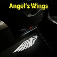 Car Welcome Light, Door Light, Angel Wing Projection Light, Wireless Door Projection Welcome Light
