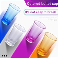 10 PCs BPA-Free Plastic Shot Glasses Set, Shatterproof Cocktail & Vodka Cups for Party Bar Wedding, Dishwasher Safe Barware,