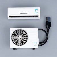 1/12 1/14 Air Conditioning Dollhouse Conditioner Mini Model Re-ment Miniatures Toy For 1/14 1/12 Dollhouse Furniture Decoration
