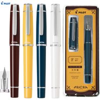 Japan PILOT PRERA Limited Edition Gift Set,F/M Ergonomic Alloy Nib Fountain Pen ForKids,Teens,School Writing&HandwritingPractice