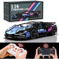 Modèle de voiture de sport de course technique, blocs de construction Technic pour adultes, échelle 1:14, supercar à assembler soi-même, puzzle de briques, jouet, cadeau pour enfants et adultes