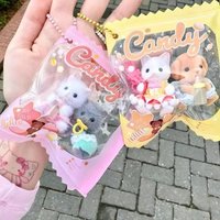 5PCS Cartoon Ita Bag Pins Badge Protector Case for 58mm and 75mm Anime Badges Decoration Bag Accessories Pin Case birthday gift