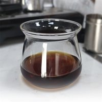 200ml 275ml Glass Coffee Server Coffee Sharing Pot Sniffing Mug Catcher Cup Coffee Tea Kettle Hand Brewing Coffee Bariata Tools