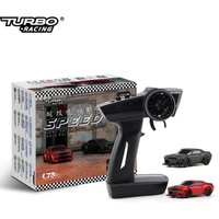 Turbo Racing 1:76 C75 On Road RC Car Radio Full Proportional Remote Control Toys RTR Kit For Kids and Adults