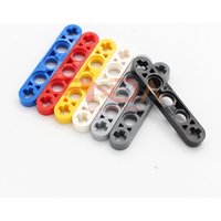 10PCS Assembles Particles 11478 1x5 Bolt Hole Arm (Thin) Bricks Building Blocks DIY Replaceable Parts Toys For Children Gifts