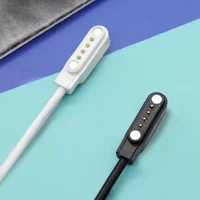 USB Fast Charger For KW88 KW18 GT88 G3 Smartwatch USB Power Charger Cable 4 Pin 7.62mm Magnetic Charging Cables