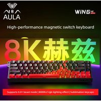 AULA WiN60/68HE teclado magnetico magnetic axis keyboard custom wired mechanical key board usb esports desktop games keyboards