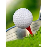 41mm White PE Blow Molded Hollow No-hole Golf Balls, Indoor Practice Balls & Pet Toy Balls
