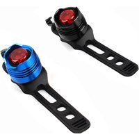 AliExpress TOSUOD Cycling Taillight Aluminum Alloy Shell IPX4 Waterproof Powered By 2 CR2032 Button Batteries 3 Modes Bike Taillight