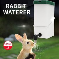 Automatic Rabbit Water Dispenser Pet Hamster Drinking Water Pot Fountain Waterbowl Hanging Feeder Nipple Water Drinker
