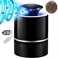 Portable home UV blue light USB charger mosquito trap fly repellent LED mosquito killer lamp helps with good sleep