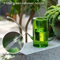 1L Long Spout Watering Can with Gardening Shovel Set, Garden Irrigation Pot for Indoor & Outdoor Plants Flowers Office