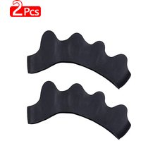 Toe Corrector, Five-hole Toe Splitter, Foot Care Silicone Thumb Overextension Corrector