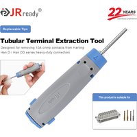 JRready JRconDRK-T260300 Pin Extraction Tool for Removal of 10A Cold Pressing Pins in the Han D/DD Series Heavy-Duty Connector