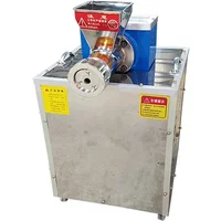 Electric Italian Macaroni Spaghetti Pasta Making Machine Maker Conchiglie Bucatini Tagliatelle Ditalini Pasta Extruding Machine