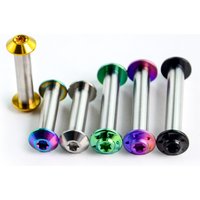 AliExpress TAIMEILI GR5 titanium alloy bicycle rear shock pivot suspension screw length 23mm to 85mm mountain bike modification 1pcs