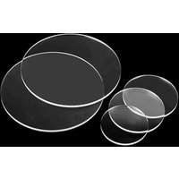25-60mm Blank Clear Extruded Acrylic Circle Earrings Acrylic Discs Beads Round For Picture Frames Jewelry DIY Round Shape 1.0"