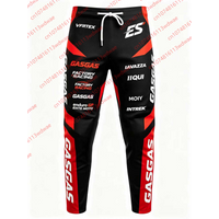 2026 New GASGAS Factory Racing Pants Men's Enduro GP Motocross Pants Casual Sports Trousers with Multi Sponsor Logos