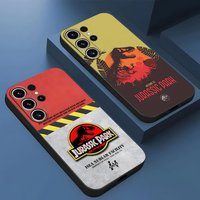 J-Jurassic Park Dinosaur World Phone Case For Samsung S26 S24 Ultra S25 S23 Fe S22 S20 S21 Plus A16 A54 A34 A53 Back Cover