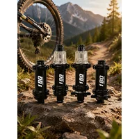 AliExpress GOLDIX M180 MTB Hub 60T Helical Ratchet Center Lock 6Bolt Disc Brake BOOST Thru Axle HG XD MS 24H 28H Mountain Bike Hub