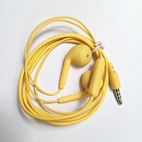 Fashion Color Wired Super Bass With Built-in Microphone 3.5mm In-Ear Earphone Hands Free 8 Colors For Phones Earbuds