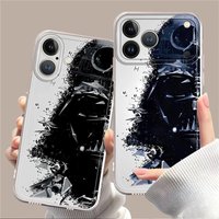 Hero S-Stars Wars Soft Phone Cover Case for iPhone 17 Pro Max Air 12 Mini 7 8 16 13 Pro XS Max 14 Plus 11 15 XR