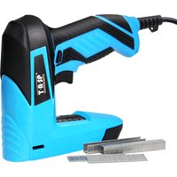230V 2 in 1 Electric Staple Gun Construction Stapler Nail Tacker for Diyer Home Owners Upholstery Renovation Power Tools