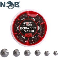 NGB 143PCS 0.2g-1g Micro Split Shot Lead Sinker Combo Removable Fly Fishing Ice Fishing Lead Sinkers Weights Fishing Tackle