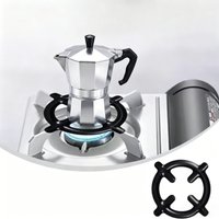 Universal Mocha Coffee Pot Rings Coffee Pot Heating Rack Gas Stove Stand Cooker Cover Stove Protector Kitchen Tool