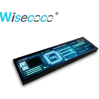 Wisecoco 8.8 Inch Touch LCD Monitor 1920x480 IPS Portable Second Display for Laptop Raspberry Pi TV Secondary AIDA64 Sub Screen