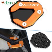Motorcycle Aluminum Kickstand Extension Side Stand Enlarger Plate Pad Accessories For KTM 1290 SUPER DUKE GT 1290Super dukeGT
