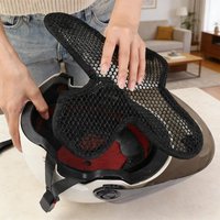 Motorcycle Helmet Liner Honeycomb Mesh Pad Insulation Lining Heat-Resistant Breathable Safety Pad Helmet Inner Mats Padding