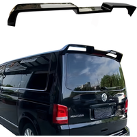 Spoiler dachowy do Volkswagen Multivan T6 2015-2019 MPV, błyszczący czarny, tylny spojler samochodowy, splitter, nakładka na klapę bagażnika, lotka.