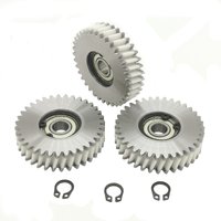 AliExpress NONE 47.5x12mm Oblique Planetary Gear 35 Teeth Helical Gear With 8mm Bearings E-bike Nylon and Steel Gear For Electric Bike Hub Motor