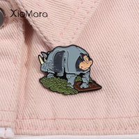 Comedy Movie Inspiration Enamel Pin Classic Film Character Fragment Brooches Lapel Badge Fashion Jewelry Gifts For Friends