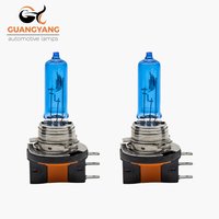 2 Pcs H15 12V 15/55W Blue Super White Blue 4800k Auto Headlight Car Daytime Running Light Lamp Halogen Bulb For Golf Audi