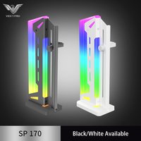 SP170 Graphics Card Mount, Height-Adjustable Vertical Graphics Card Mount with ARGB Lighting Effects, Suitable for PC Builds