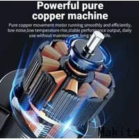 Makita 550°C Temperature Control Heat Gun 18V Cordless Handheld Hot Air Gun With LED Display Soldering Thermal Blower New、