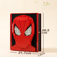 In Stock Hero Book Bricks 1888pcs 2615pcs Collectible Building Blocks Set 3D Book with Minifigures Model Birthdays Gifts