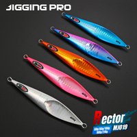 JIGGING PRO Rector Slow Jig 60g 80g 100g 160g 210g Deep Sea Fishing Lure Slow Falling Sinking Metal Jig Sea Fishing Tackle