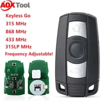 AOKTOOL 315/315LP/433/868MHz CAS3 Key CAS3 Keyless-Go for BMW remote BMW key KR55WK49147 PCF7953 for BMW CAS3 key CAS3 Remote