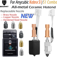 Kobra S1 Combo Ceramic Hotend For Anycubic Kobra S1 Heat end Kit Rapid heating 320℃ For anycubic kobra S1C 3d Printer